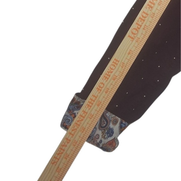 DENIM&FLOWER RICKY SINGH Burgundy PolkaDot Long Sleeve Button Down Shirt Mens L - Picture 8 of 11